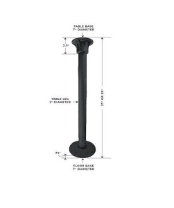 Redwood Table Leg And Base System